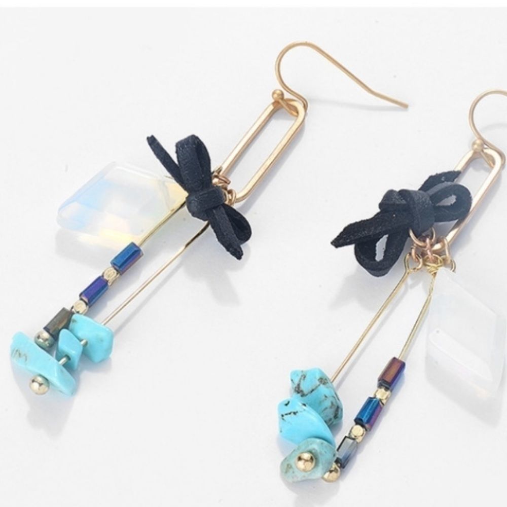Opal Dangle Earrings